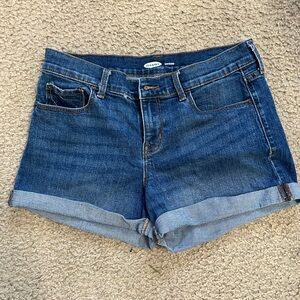 Old Navy Women's Dark Blue Jean Shorts